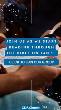 Join us as we start reading through the bible on Jan 1!